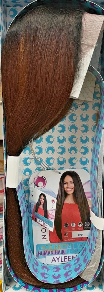 Obsession Lace Front Human Hair Fusion Natural Texture & Wave Hair Wig - Ayleen