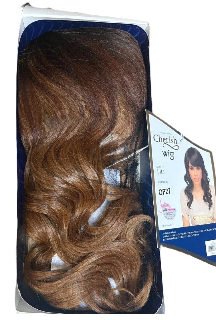 Cherish Synthetic Natural long Curly Hair Wig - LILI