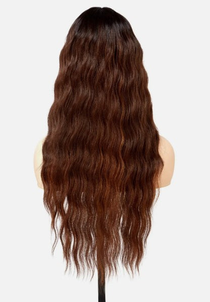 Obsession Lace Front Human Hair Fusion Wig - Chelsea
