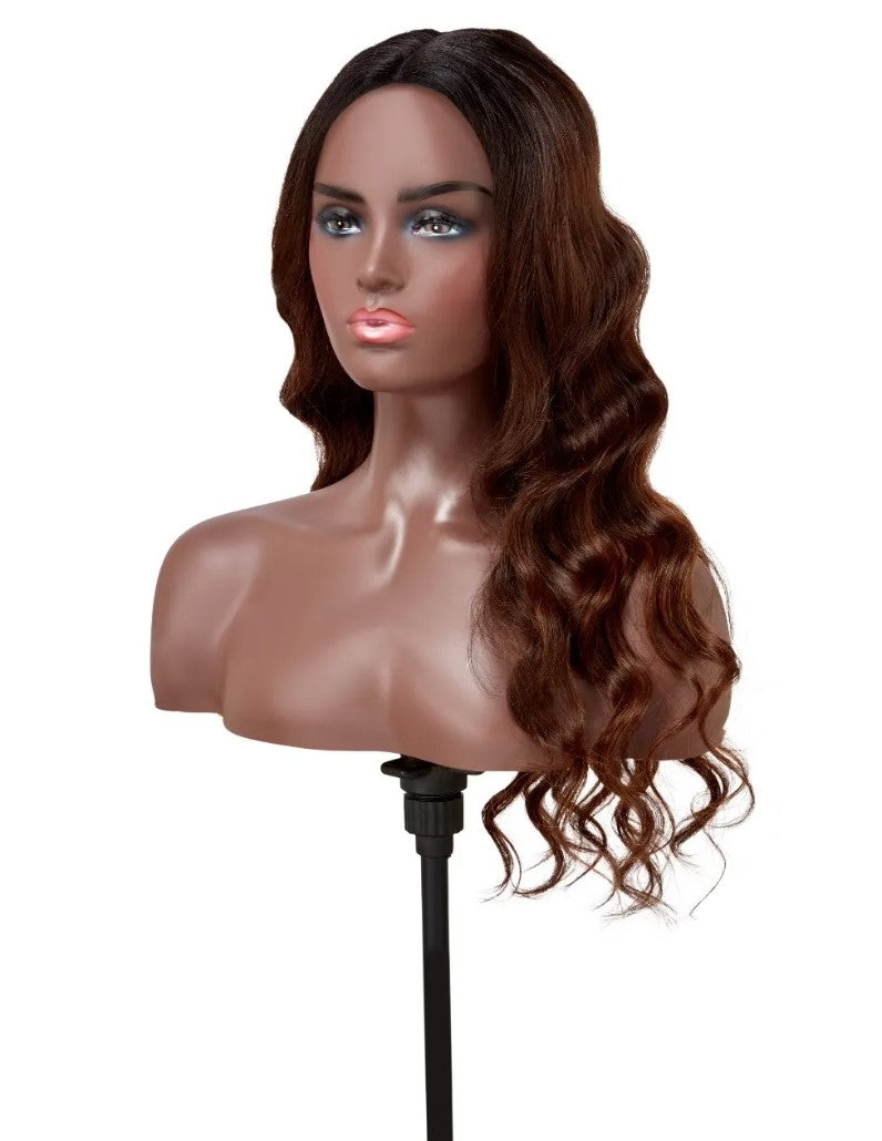 Obsession Invisible Lace Part Wig Freetress Style Wavy - Brazilian Natural Loose