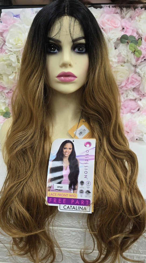Obsession Lace Front Long Free Part Wig - Catalina