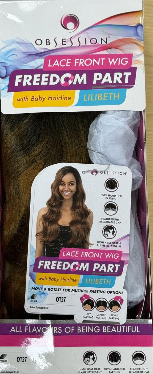 Obsession Synthetic Lace Front Free Part Hand Tied Wig  - Lilibeth