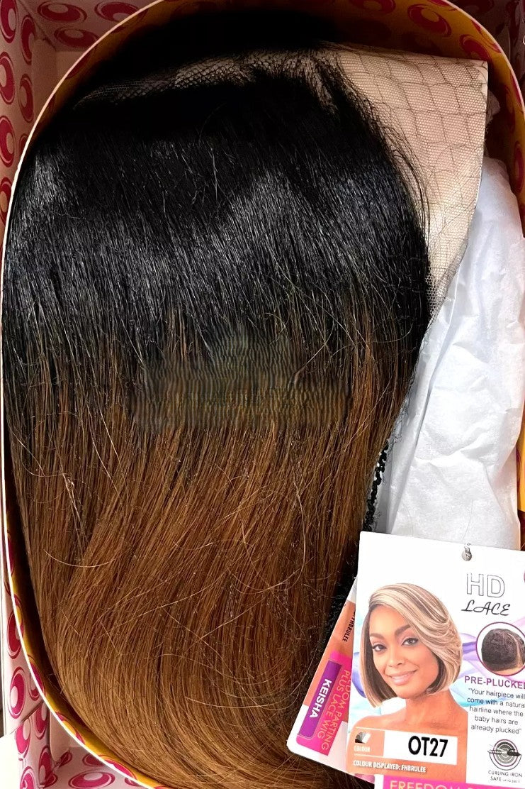 Obsession Synthetic HD Lace Front Bob Hair Wig - Keisha