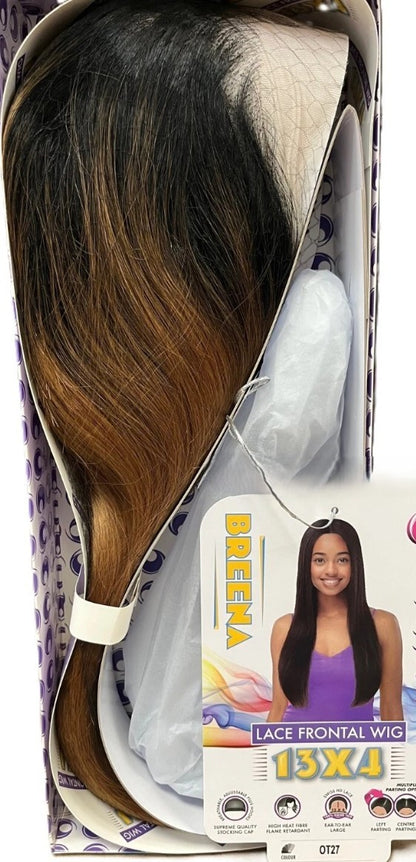Obsession Synthetic Swiss Lace Front Free Part HD 13x4 Lace Wig - Breena