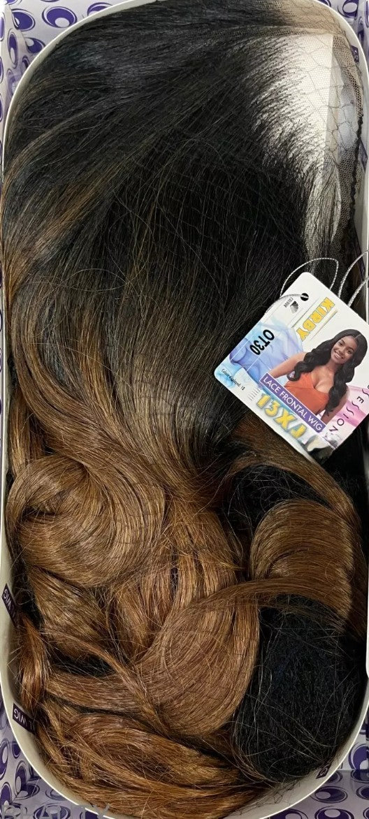 Obsession Synthetic Swiss HD 13x4 Lace Front Free Part Long Hair Wig - Kirby