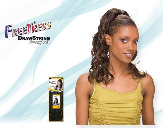 Freetress Equal Drawstring Ponytail- Ontario Girl