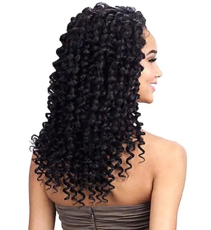 Freetress Equal Wand Curl Lace Front Deep Invisible Part Wig - Plush Curl