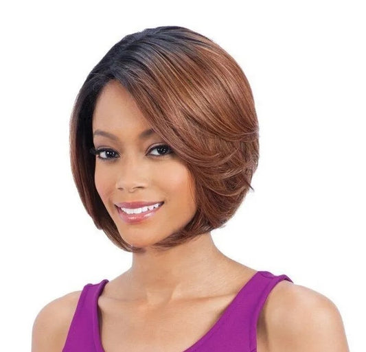 Freetress Equal Lace Front Deep L Part Wig - Purple Blossom