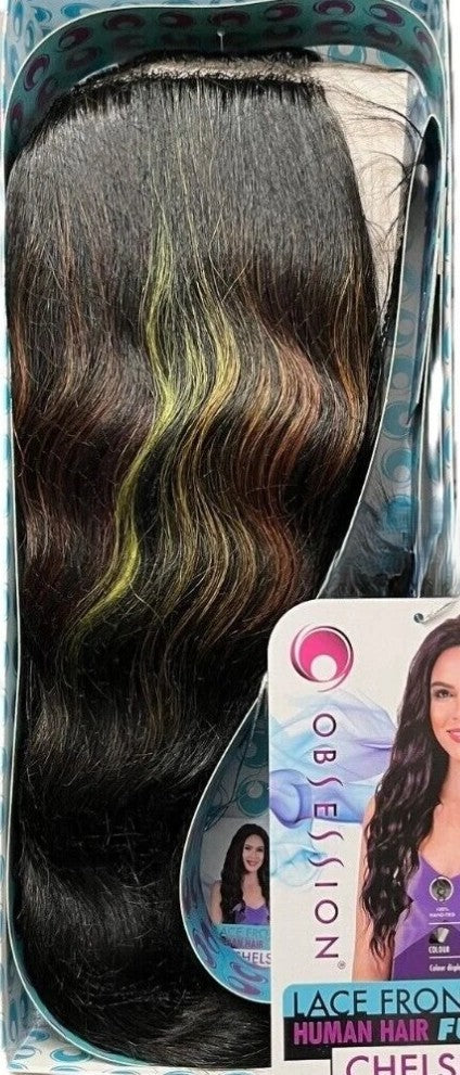 Obsession Lace Front Human Hair Fusion Wig - Chelsea