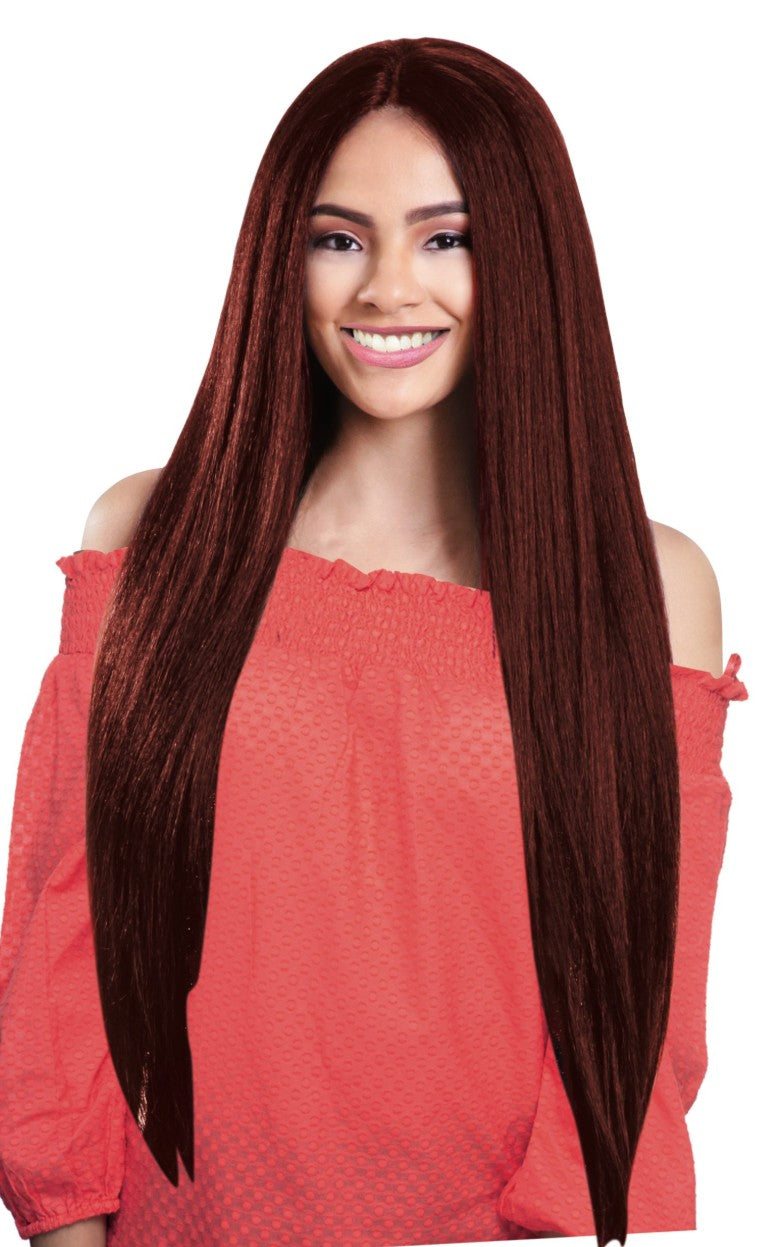 Obsession Lace Front Human Hair Fusion Natural Texture & Wave Hair Wig - Ayleen