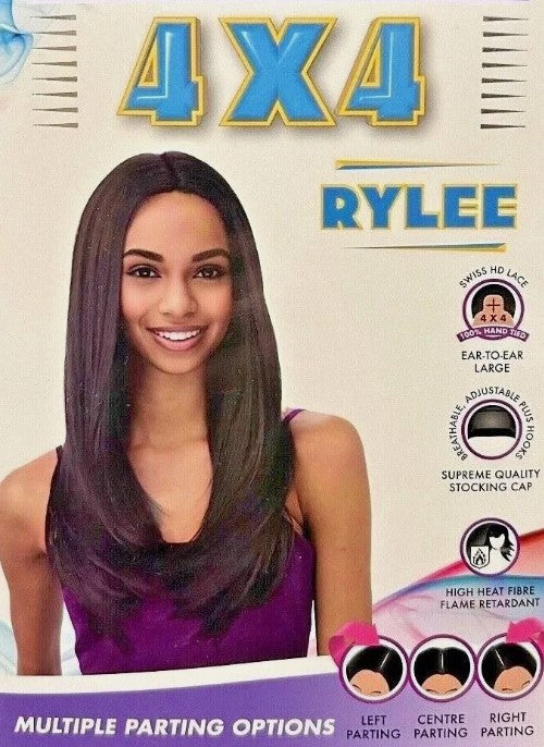 Obsession Synthetic Swiss HD 4x4 Lace Front Free Part Wig - RYLEE