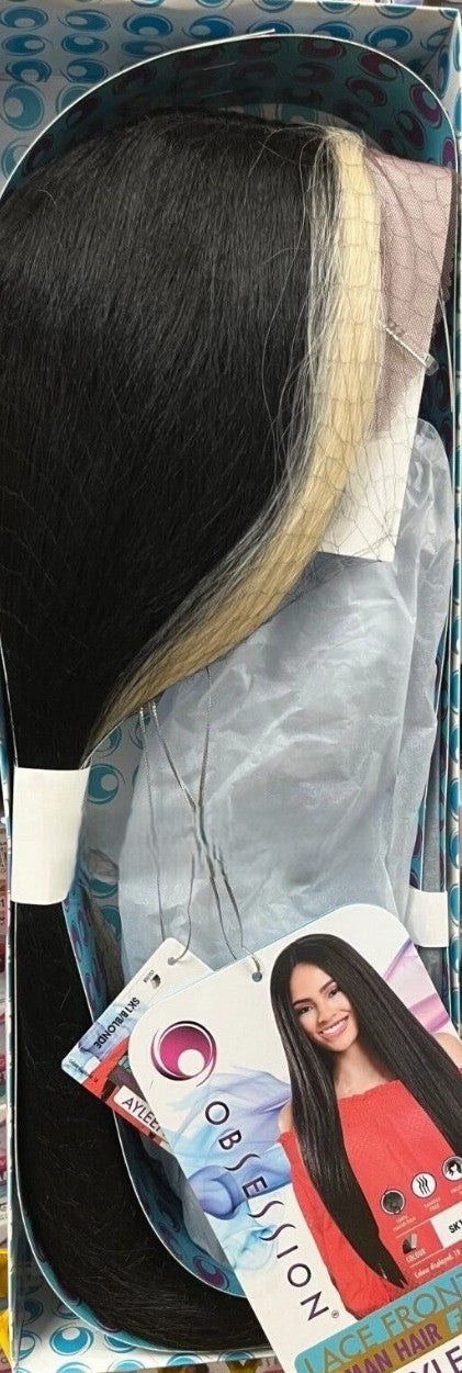 Obsession Lace Front Human Hair Fusion Natural Texture & Wave Hair Wig - Ayleen