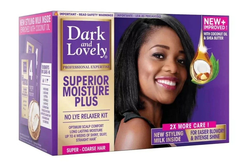 Dark And Lovely Superior Moisture Plus No Lye Relaxer Regular/Super