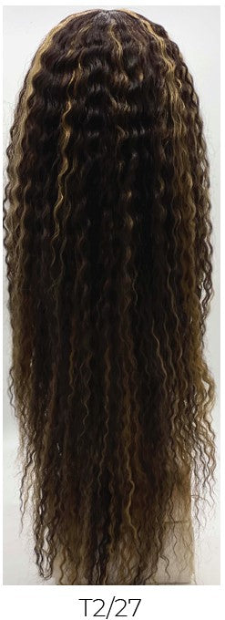 Sleek Human Hair Blend Wig - Josie