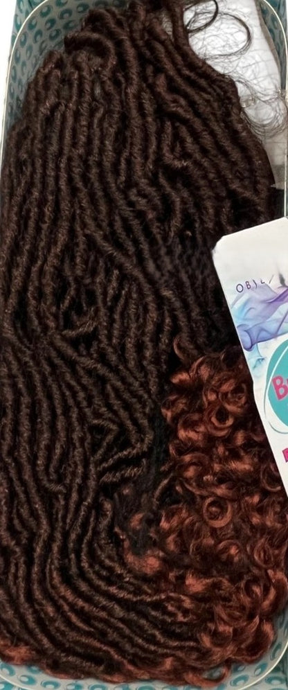 Obsession Boho Braided Lace Wig 26"