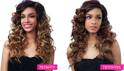 Freetress Equal Synthetic Premium Delux Lace Front Wig - Toby