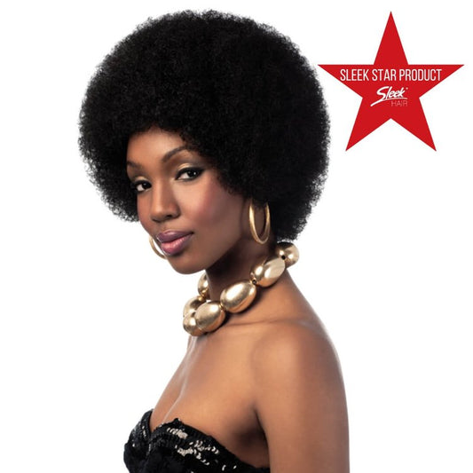 Sleek Synthetic Wig - Big Afro