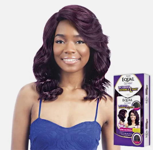 Freetress Equal Synthetic Lace Front L Part Wig - Wink Blossom