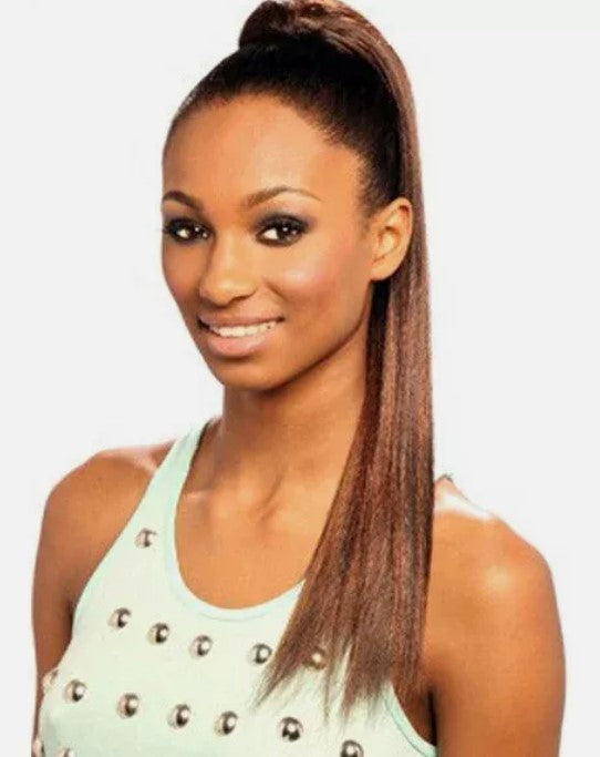 Cherish Drawstring Yaky Ponytail Straight 18"