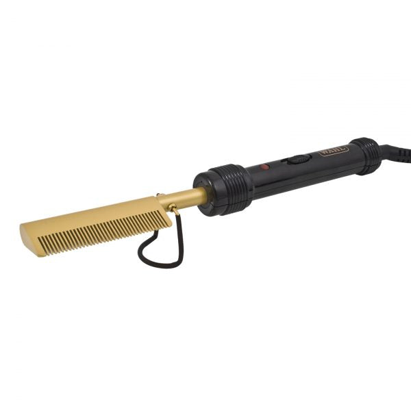 Wahl Straightening Hot Comb For Afro Hair Up To 200°C With Fine Teeth,LED light