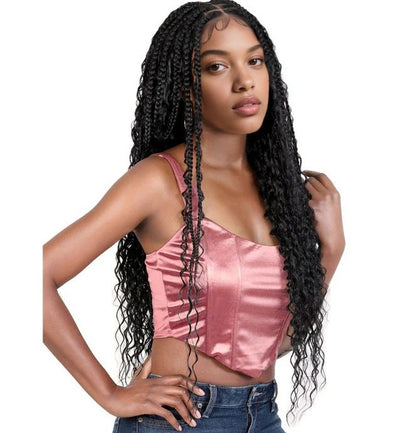 Obsession Boho Braided Lace Wig 26"
