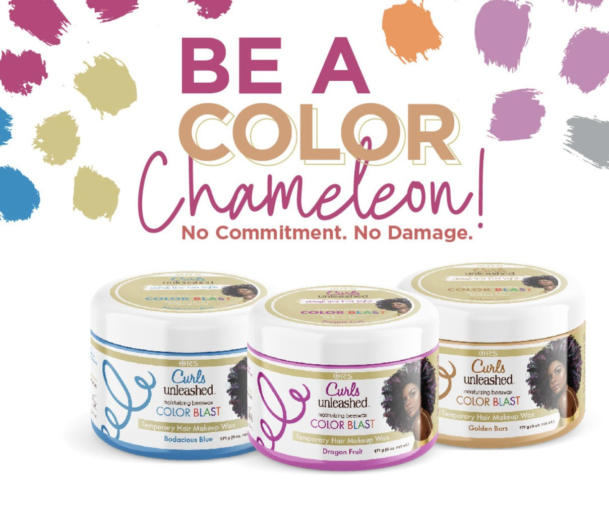 ORS Curls Unleashed Color Blast Temporary Hair Makeup Wax – Dragon Fruit