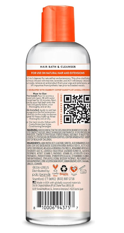 Cantu Protective Styles Hair Bath & Cleanser 296ml