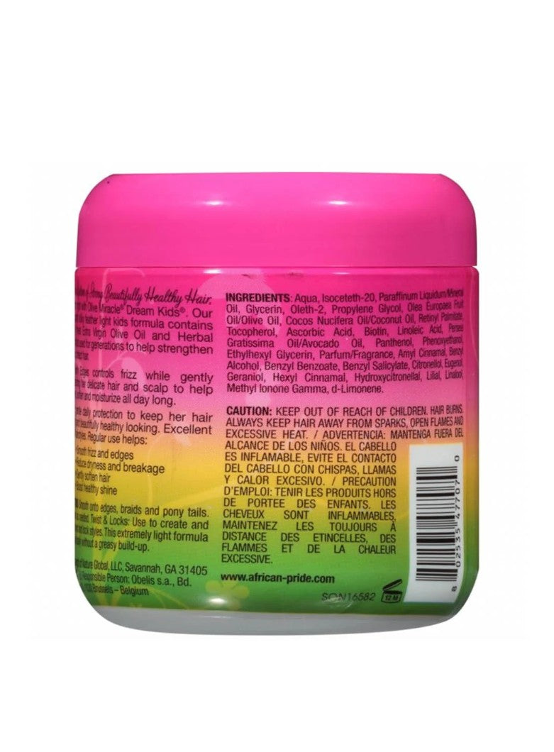 African Pride Dream Kids Olive Miracle Smooth Edges Conditioning Gel 170g