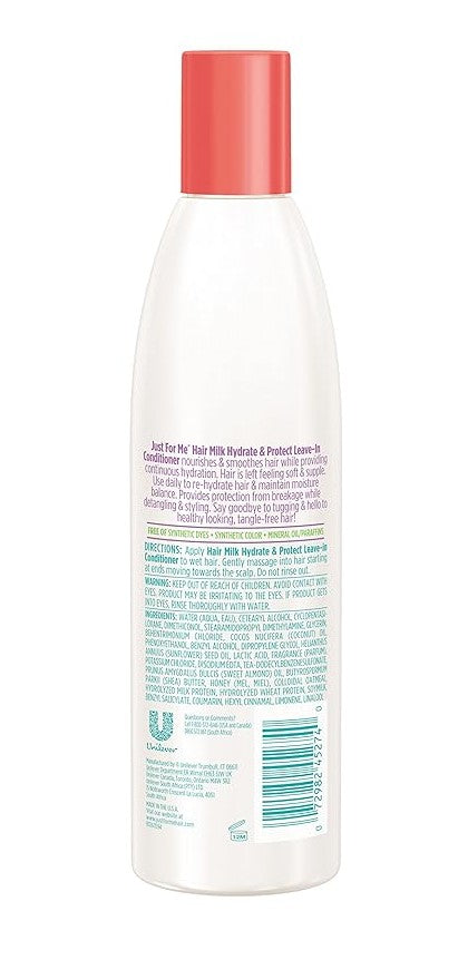 Just For Me Hair Milk Hydrate & Protect Leave-In Conditioner 295ml