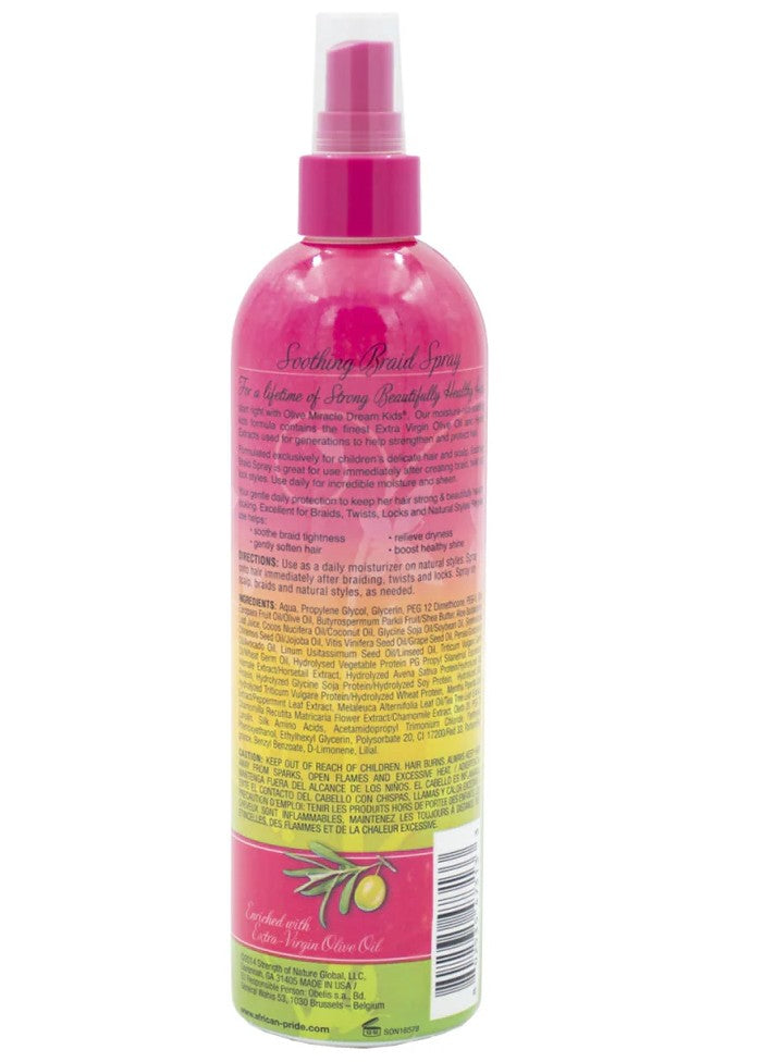 African Pride Dream Kids Soothing Moisturising Braid Spray 355ml