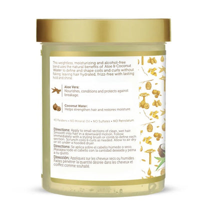 African Pride Moisture Miracle Aloe & Coconut Water Curl Defining Gel 510g
