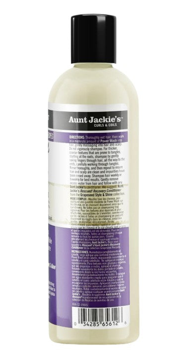 Aunt Jackie's Power Wash Moisture Clarifying Shampoo 355ml