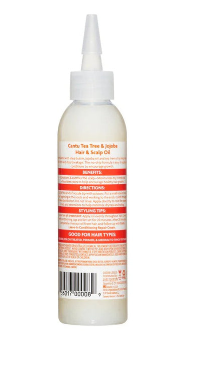 Cantu Tea Tree & Jojoba Hair & Scalp Oil 180ml