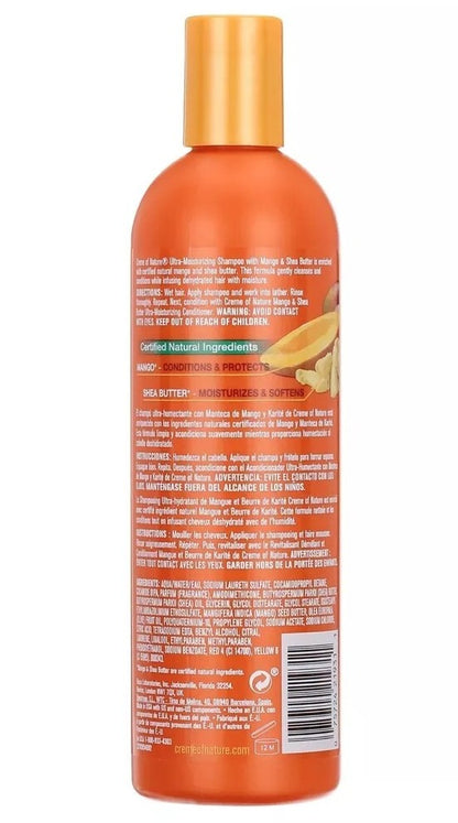 Creme Of Nature Mango & Shea Butter Ultra-Moisturising Shampoo 354ml