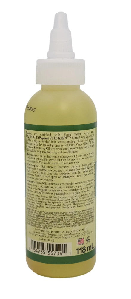 Ultimate Originals Africa's Best Olive Oil Stimulating Growth Oil 4oz