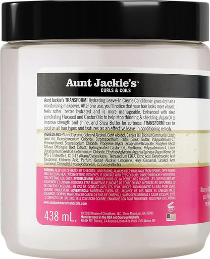 Aunt Jackie's Transform Hydrating Leave-In Conditioner 15oz