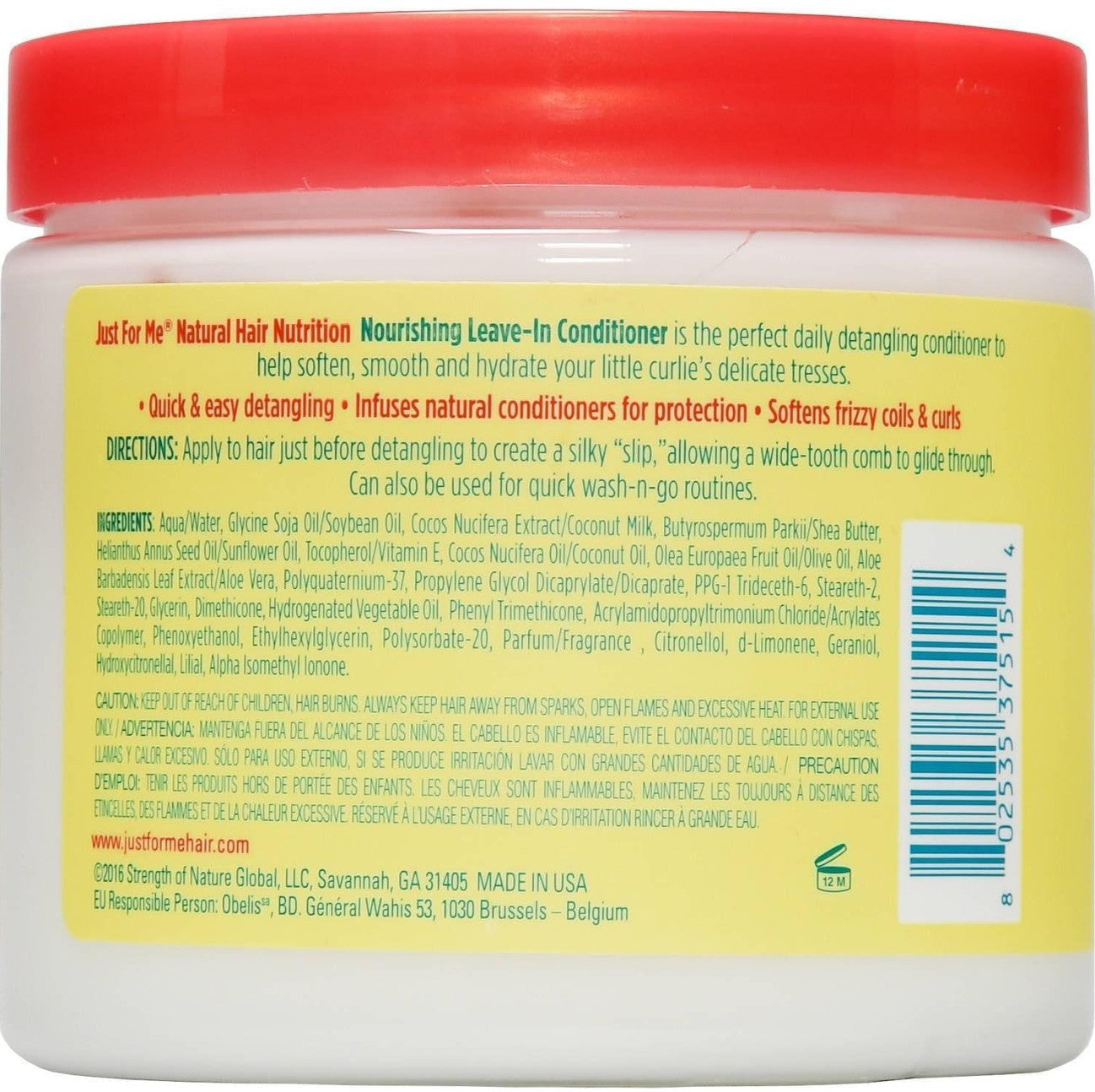 Just For Me Nourishing Leave In Conditioner 425g