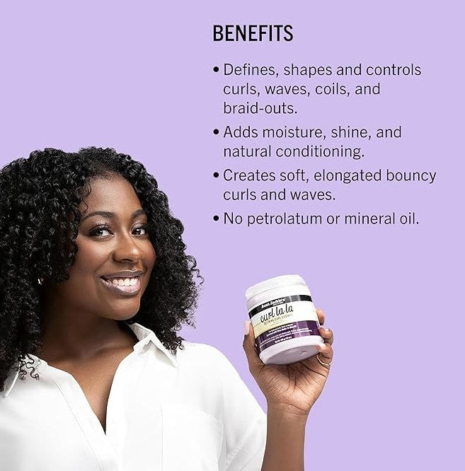 Aunt Jackie's Curl La La Defining Curl Custard 15 Oz