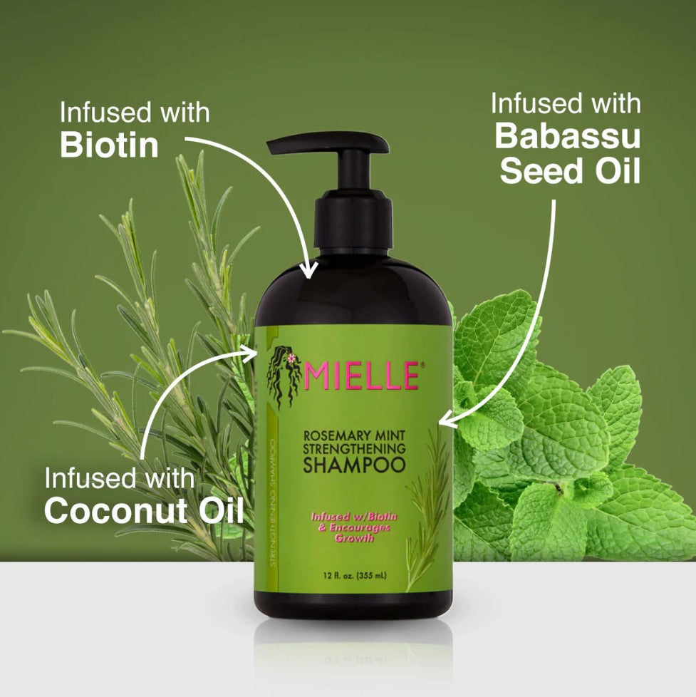 Mielle Rosemary Mint Strengthening Shampoo 355ml