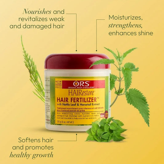 ORS HAIRestore Hair Fertilizer with Nettle Leaf & Horsetail Extract 170g