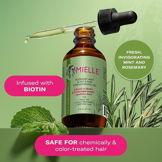 Mielle Rosemary Mint Scalp & Hair Strengthening Oil 59ml