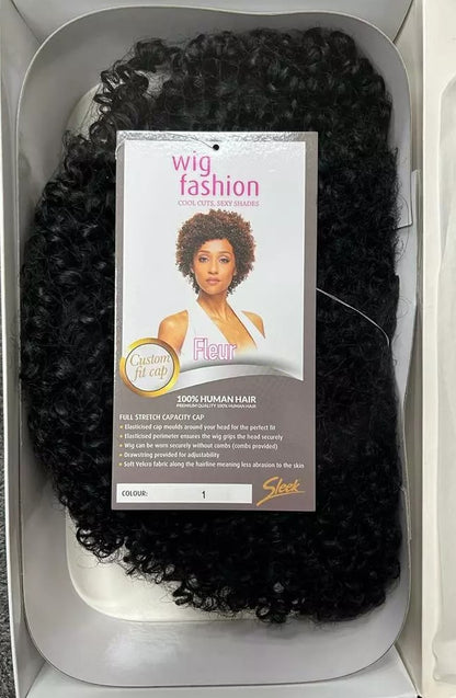 Sleek Human Hair Wig - Fleur