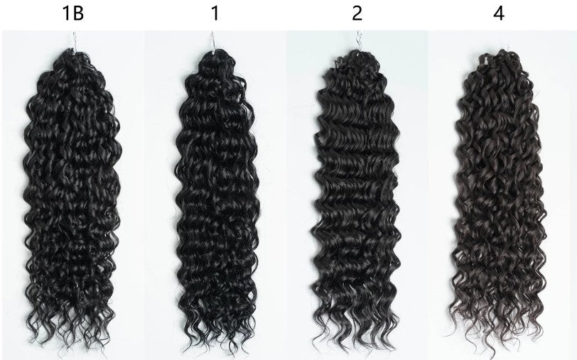Sleek Boho Beach Curl Braid 22"