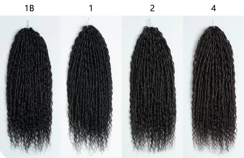 Sleek Boho Coily Braid 22"