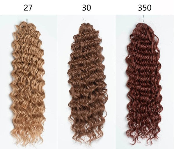 Sleek Boho Beach Curl Braid 22"