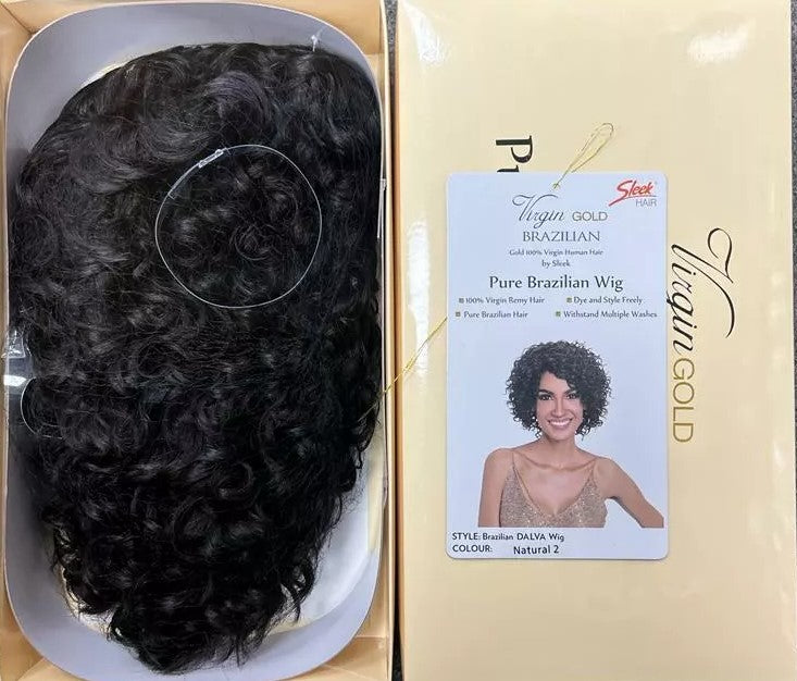 Sleek 100% Virgin Human Hair Wig - Dalva