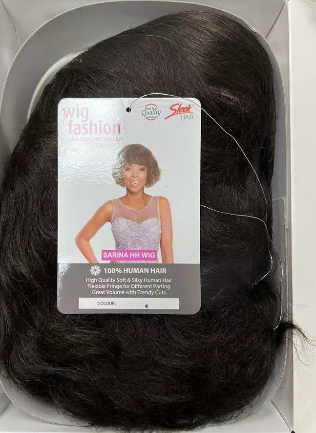 Sleek Human Hair Wig - Sarina