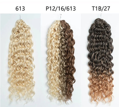 Sleek Boho Beach Curl Braid 22"