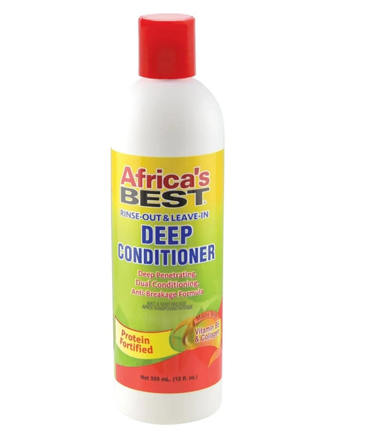 Africa's Best - Rinse Out & Leave In Deep Conditioner 12oz