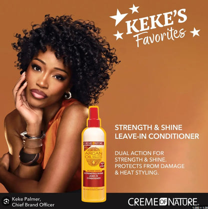 Creme of Nature Argan Oil Strength & Shine Leave-in Conditioner 250ml